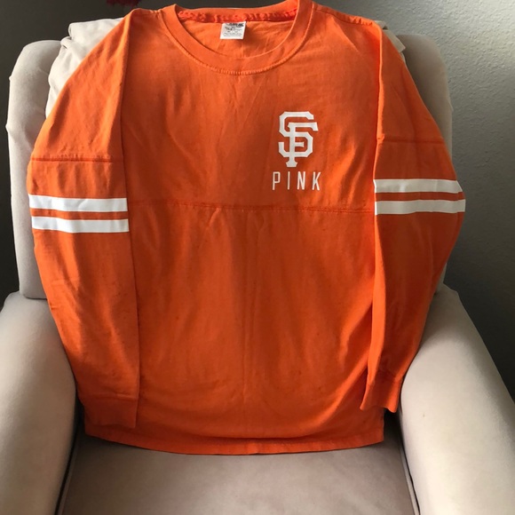 PINK Victoria's Secret Tops - San Francisco Giants PINK long sleeve